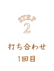 打ち合わせ1回目